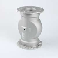 Aluminum alloy Pinch Valves/VM series/DN100/DIA 4"/0-0.35Bar/pneumatic pinch valve