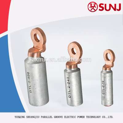 DTL-2 series bimetallic cable Lug,CU and AL terminal