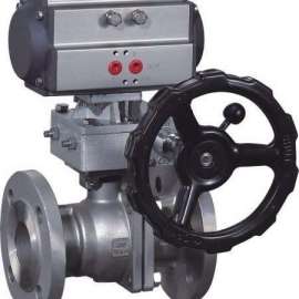 Q641F DN15-DN150 Pneumatic flange stainless steel ball valve 1/2- 6"INCH PN25