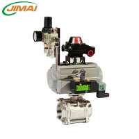 factory JAT spring return pneumatic valve actuator